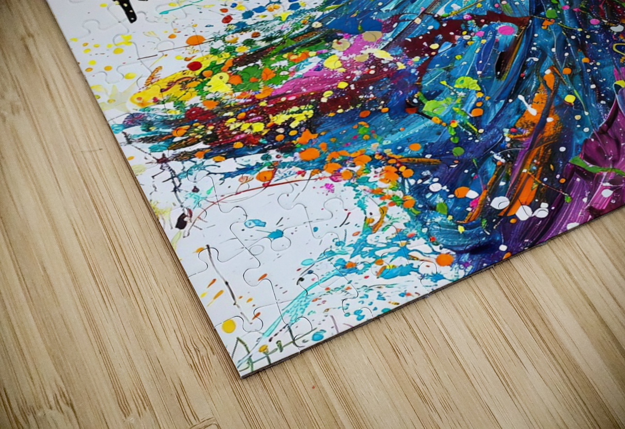 Chromatic Dance Fusion 8H3N2Z 63 Abstract Rebellion Puzzle