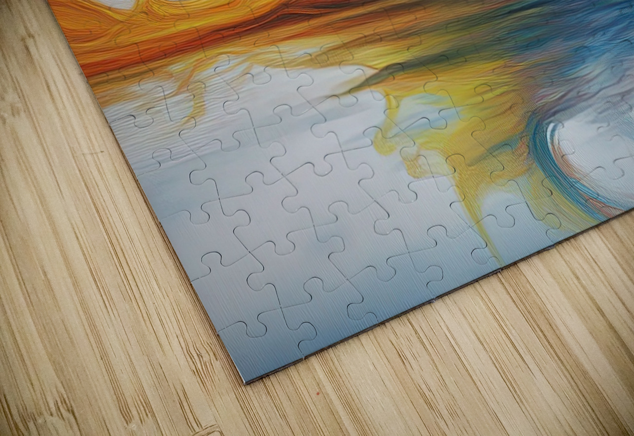 Chromatic Dance of Fluids Y92H7N 45 Abstract Rebellion Puzzle