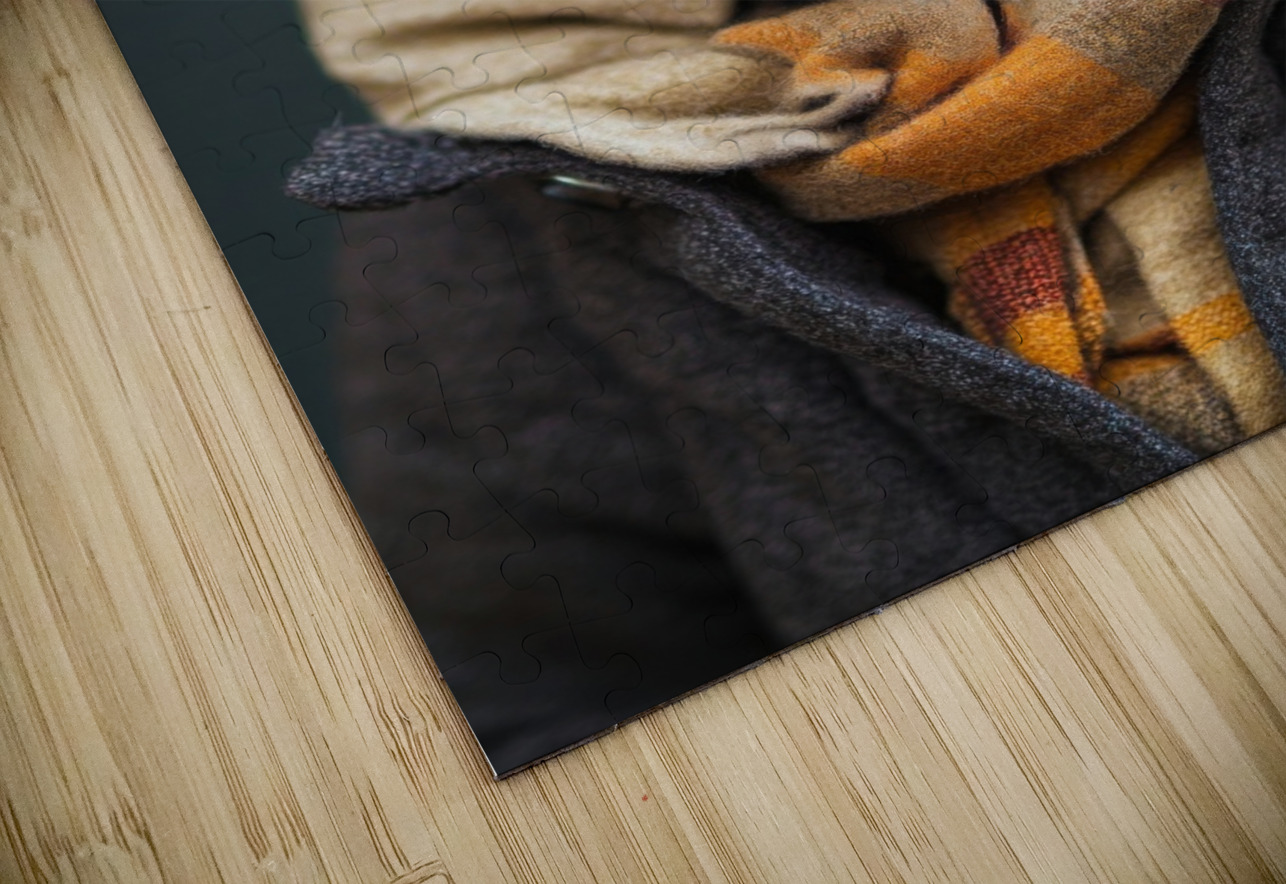 Winter Wanderer Dog - Canine Chic Matthias Hauser Puzzle