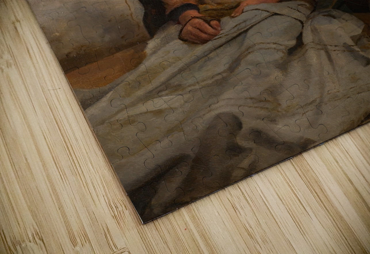 Marriage [1887] by Benjamin Arthur Bateman [1847–1894] MyCozyFineArt Puzzle