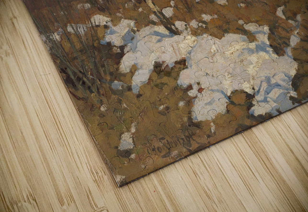 Die Vesperpause [1904] by Otto Strützel [1855–1930] MyCozyFineArt Puzzle