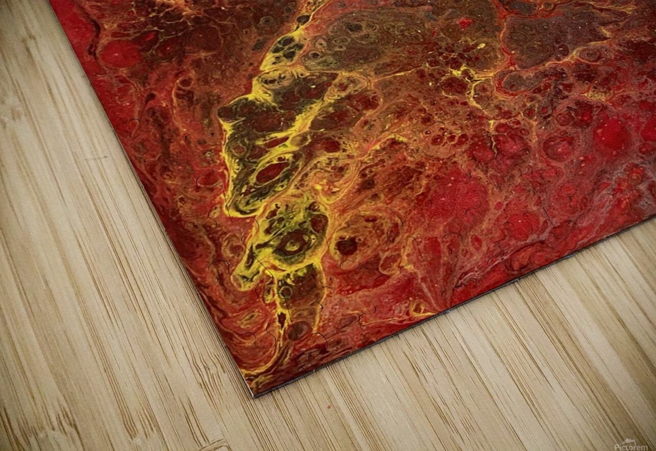 Caos en rojo CACUM ART Puzzle