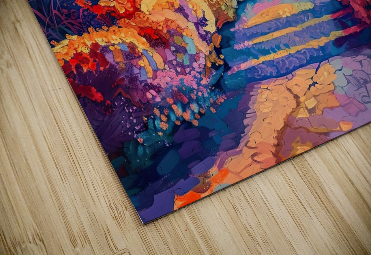 Chromatic Garden Path H92N5Z 60 Abstract Rebellion Puzzle