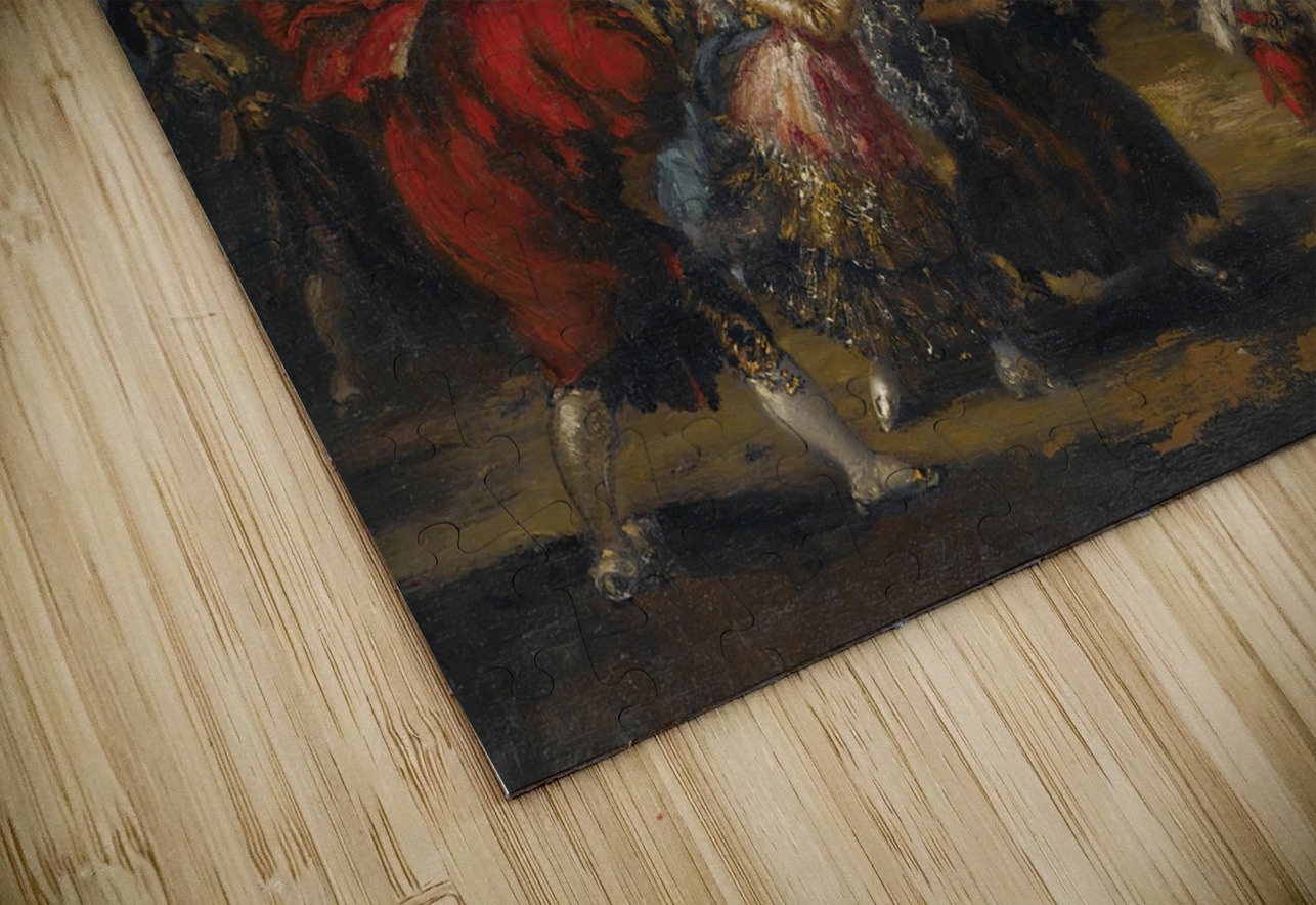 La Procesión [The Procession] by Eugenio Lucas Villamil [1858–1918] MyCozyFineArt Puzzle