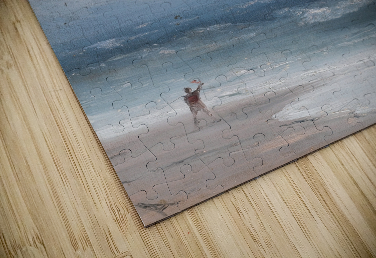 Stormy Coast by Ivan Konstantinovich Aivazovsky [1817–1900] MyCozyFineArt Puzzle