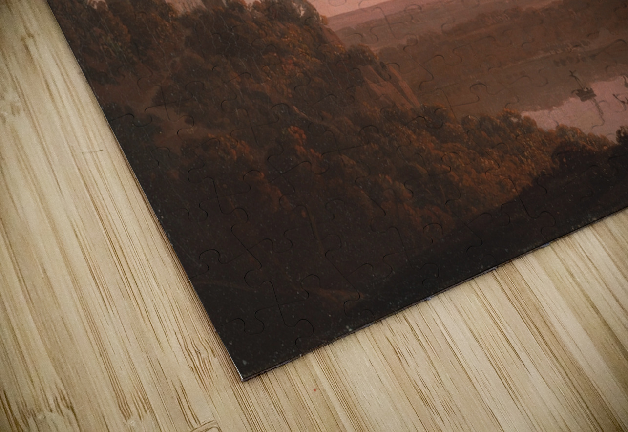 Lake Nemi by Joseph Wright of Derby [1734–1797] MyCozyFineArt Puzzle