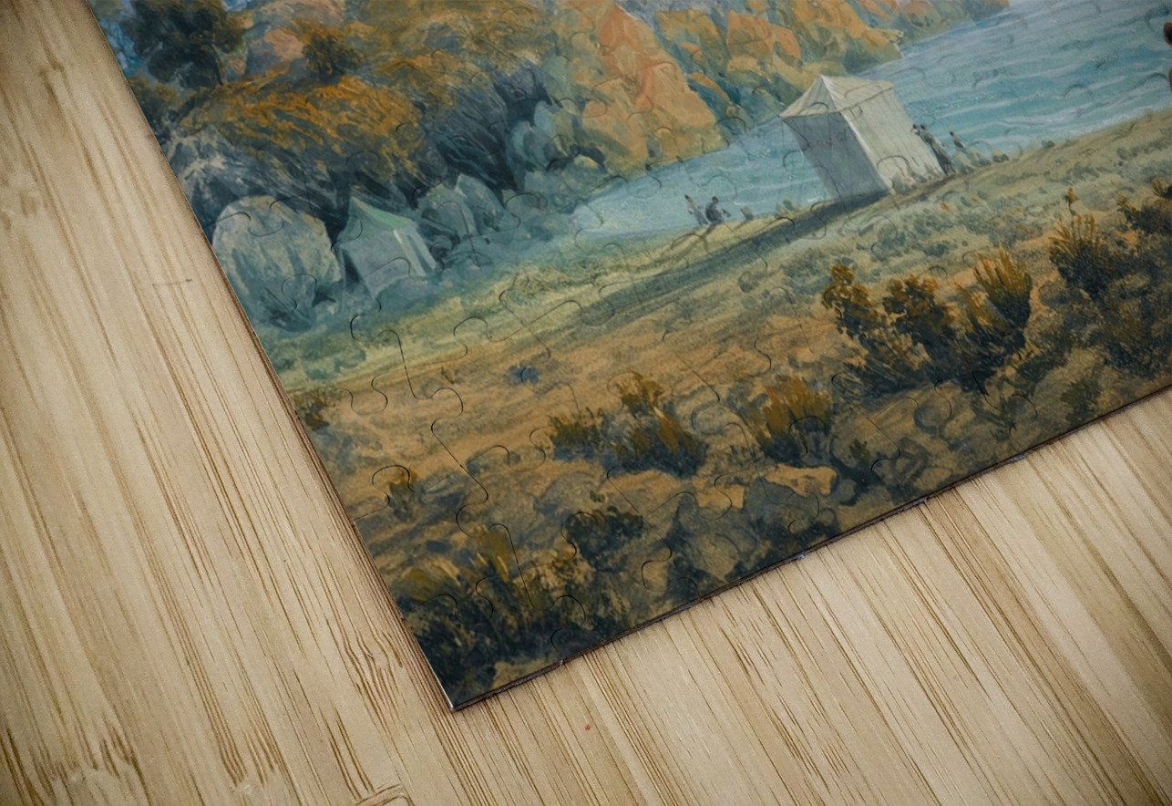 Seven Views Of Miskhor In The Crimea Vii [1841–1842] by Carlo Bossoli [1815–1884] MyCozyFineArt Puzzle