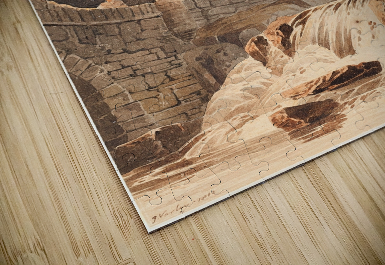 Pont Aberglaslyn [1812] by John Varley [1778–1842] MyCozyFineArt Puzzle