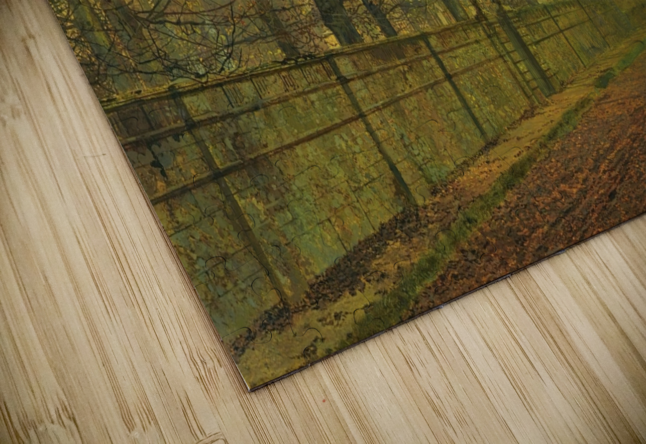 In The Golden Glow Of Autumn [1884] by John Atkinson Grimshaw [1836–1893] MyCozyFineArt Puzzle