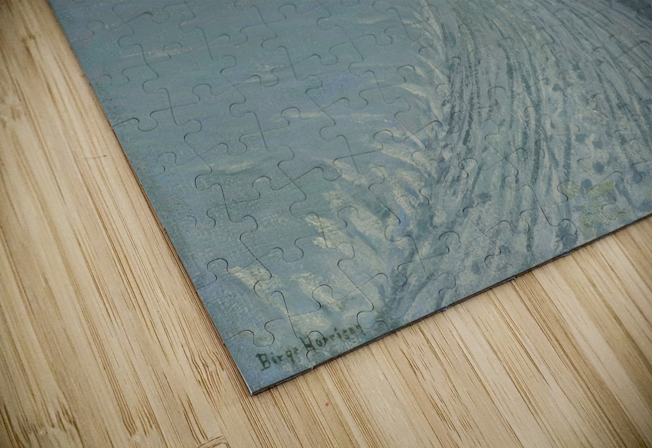 Winter’s Cabin at the Curve by Birge Harrison [1854–1929] MyCozyFineArt Puzzle