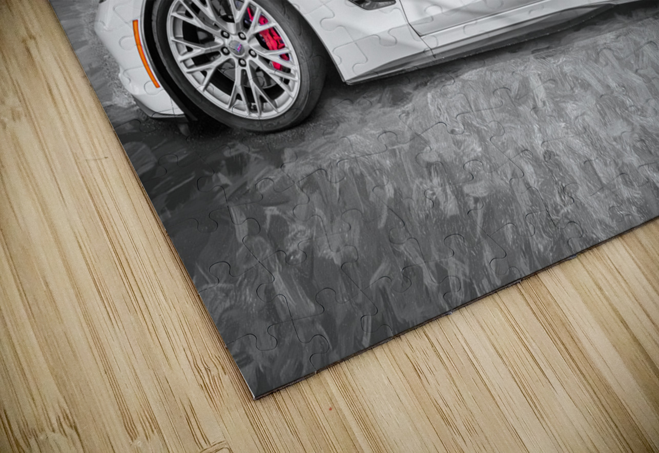 2017 White Chevrolet Corvette ZO6 X15 5 Rich Franco Puzzle