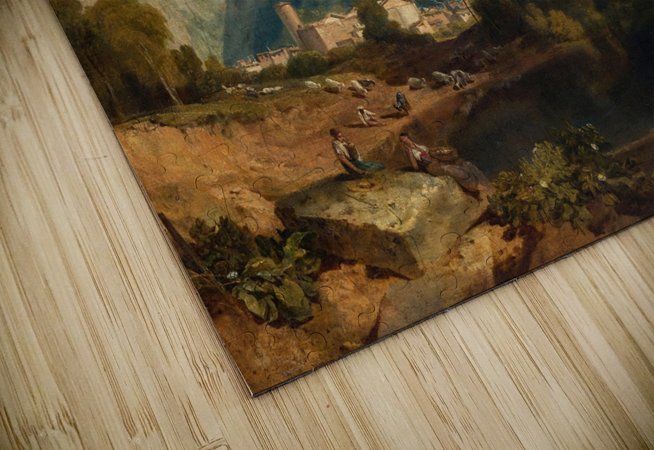 Bonneville. Savoy [1803] by Joseph Mallord William Turner [1775–1851] MyCozyFineArt Puzzle