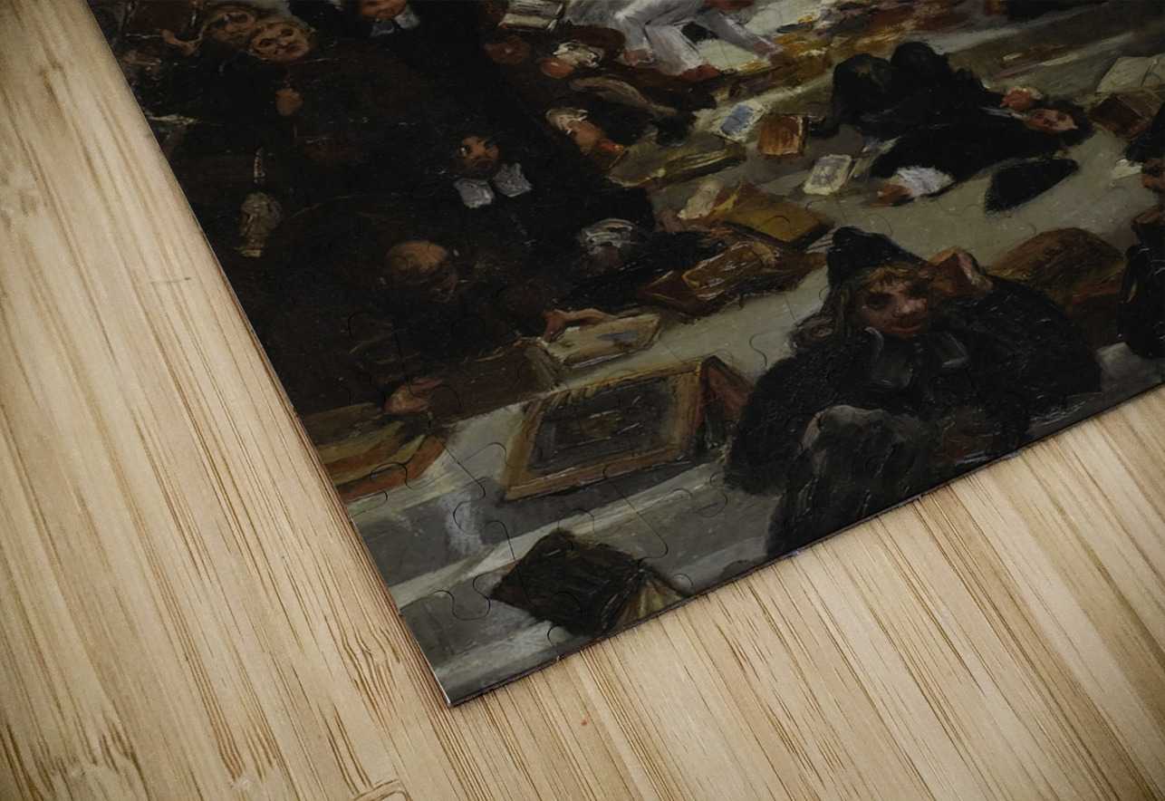 Rebellion In The Monastery by Circle Of Eugenio Lucas Velásquez [1817–1870] MyCozyFineArt Puzzle