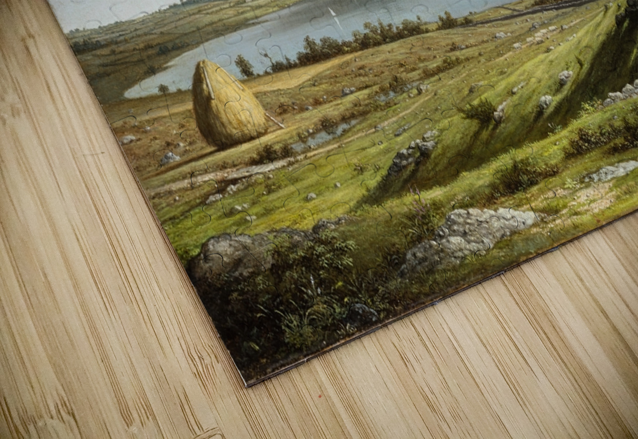 Rhode Island Shore [1858] by Martin Johnson Heade [1819–1904] MyCozyFineArt Puzzle