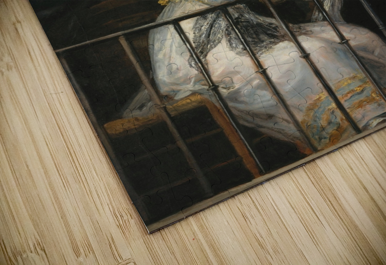 Majas on a Balcony [ca. 1800–1810] by Francisco de Goya [1746–1828] MyCozyFineArt Puzzle