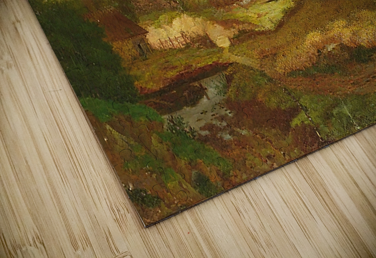 Parti Fra Nordsjælland by Carl Georg Scheuermann [1803–1859] MyCozyFineArt Puzzle