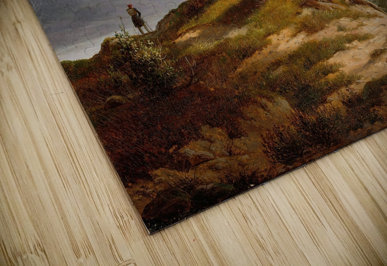 Landscape with a Wanderer [1830] by Thomas Fearnley [1802–1842] MyCozyFineArt Puzzle