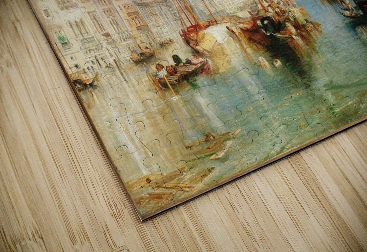 Venice. From the Porch of Madonna della Salute [ca. 1835] by Joseph Mallord William Turner [1775–1851] MyCozyFineArt Puzzle