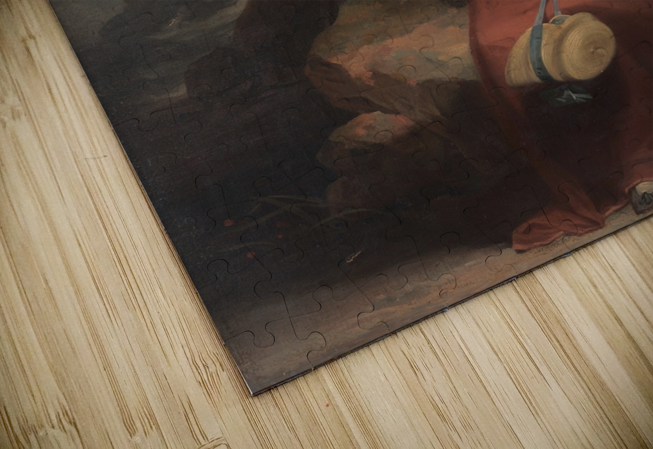 A Woman in a Landscape by Martin Archer Shee [1769–1850] MyCozyFineArt Puzzle