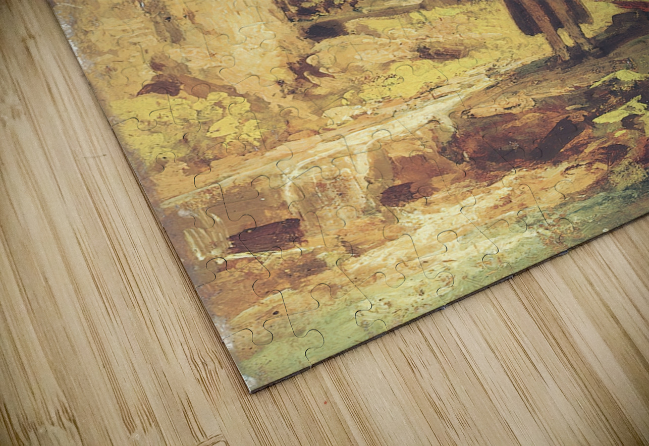 The Fisherman by Carl Spitzweg [1808–1880] MyCozyFineArt Puzzle