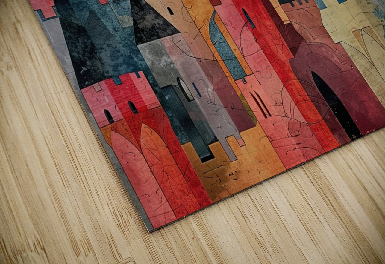 Castles in the Clouds 7P3H9N 58 Abstract Rebellion Puzzle