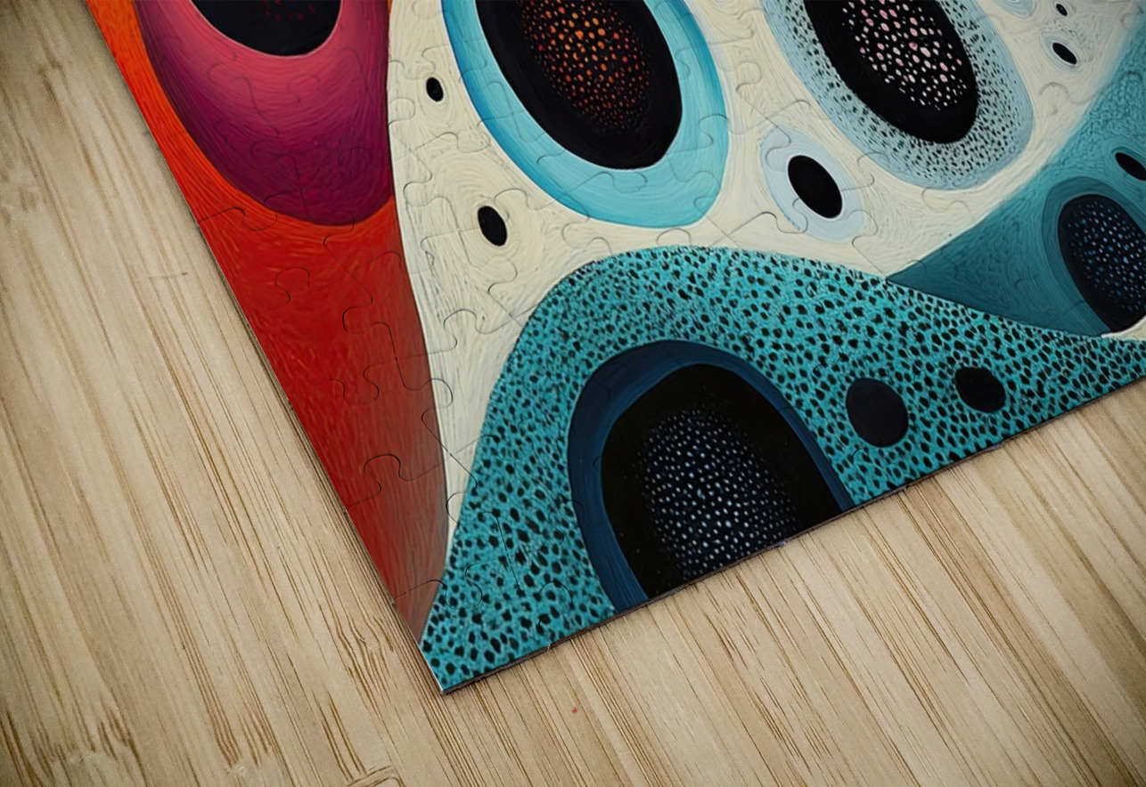 Celestial Coral Forms H3N9B2 57 Abstract Rebellion Puzzle