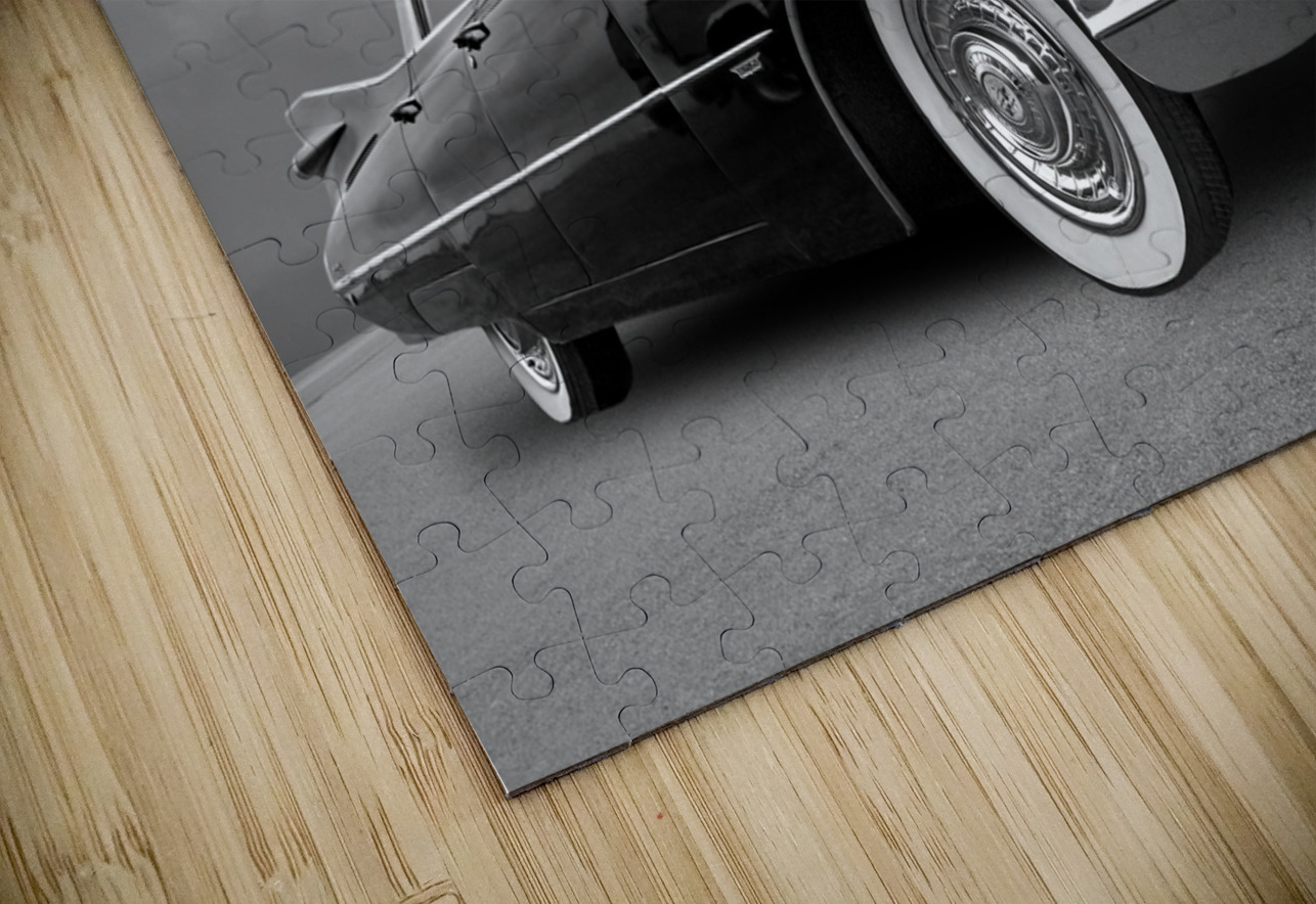 1959 Cadillac Sedan de Ville in Black and White Gill Billington Puzzle