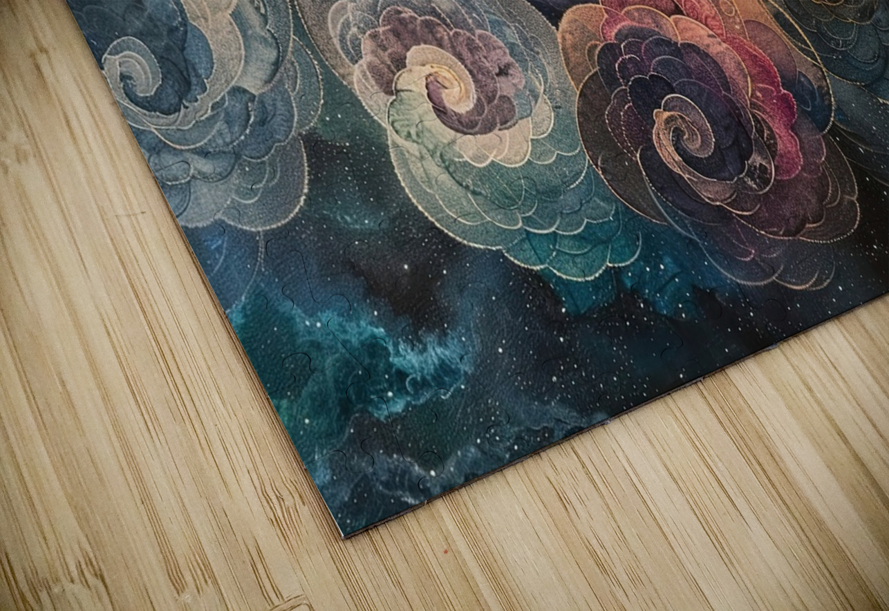 Celestial Roses Bloom 92HJ8 60 Abstract Rebellion Puzzle