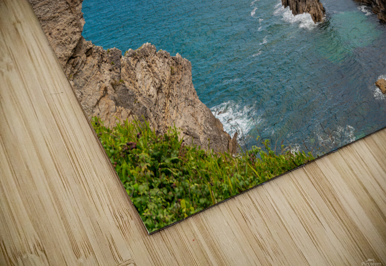 Spectacular natural landscape in north of Spain Asturias. Green coastline of Spain.  Alexe Marcel Puzzle