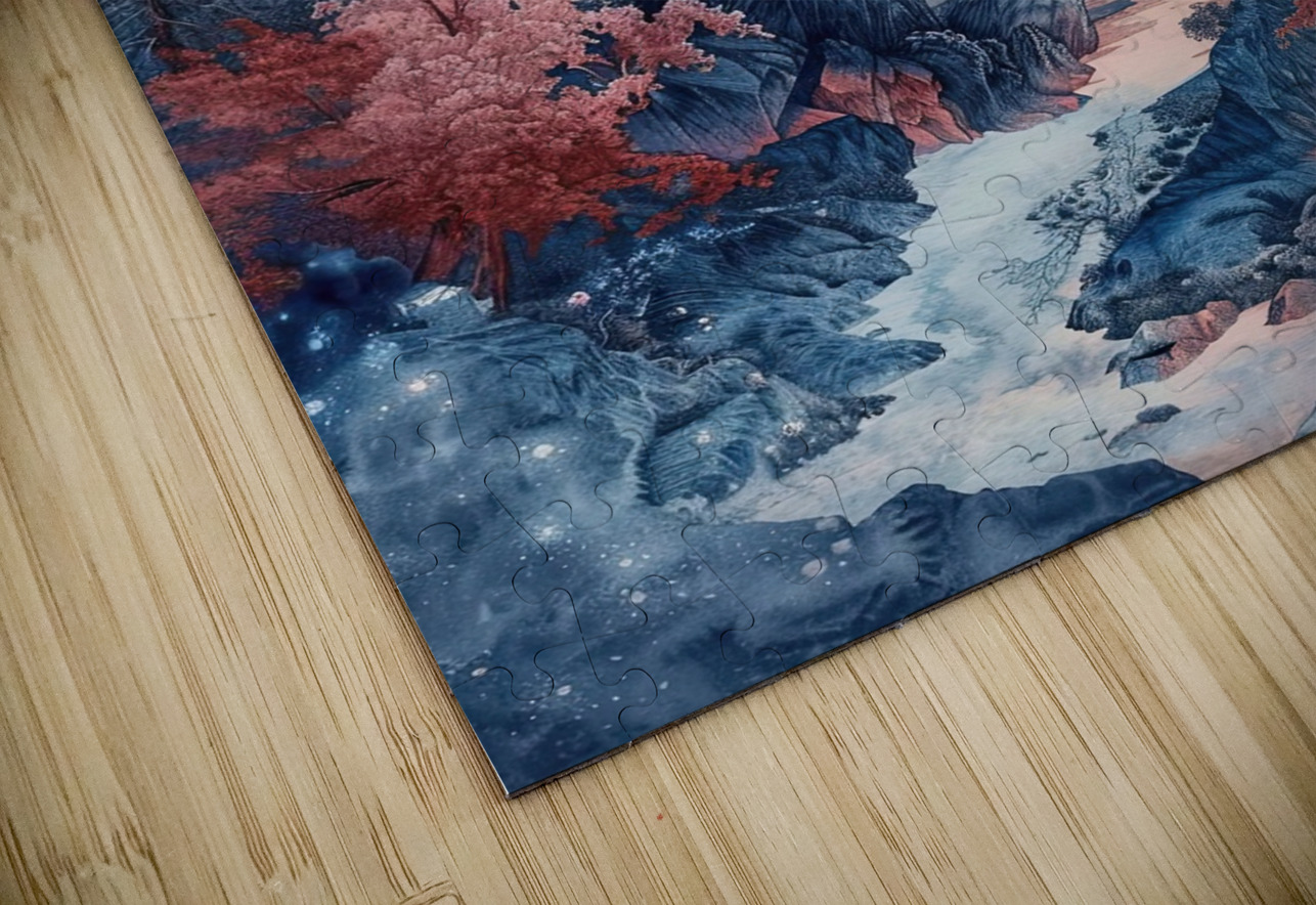 Celestial Mountains 8P27H9 45 Abstract Rebellion Puzzle