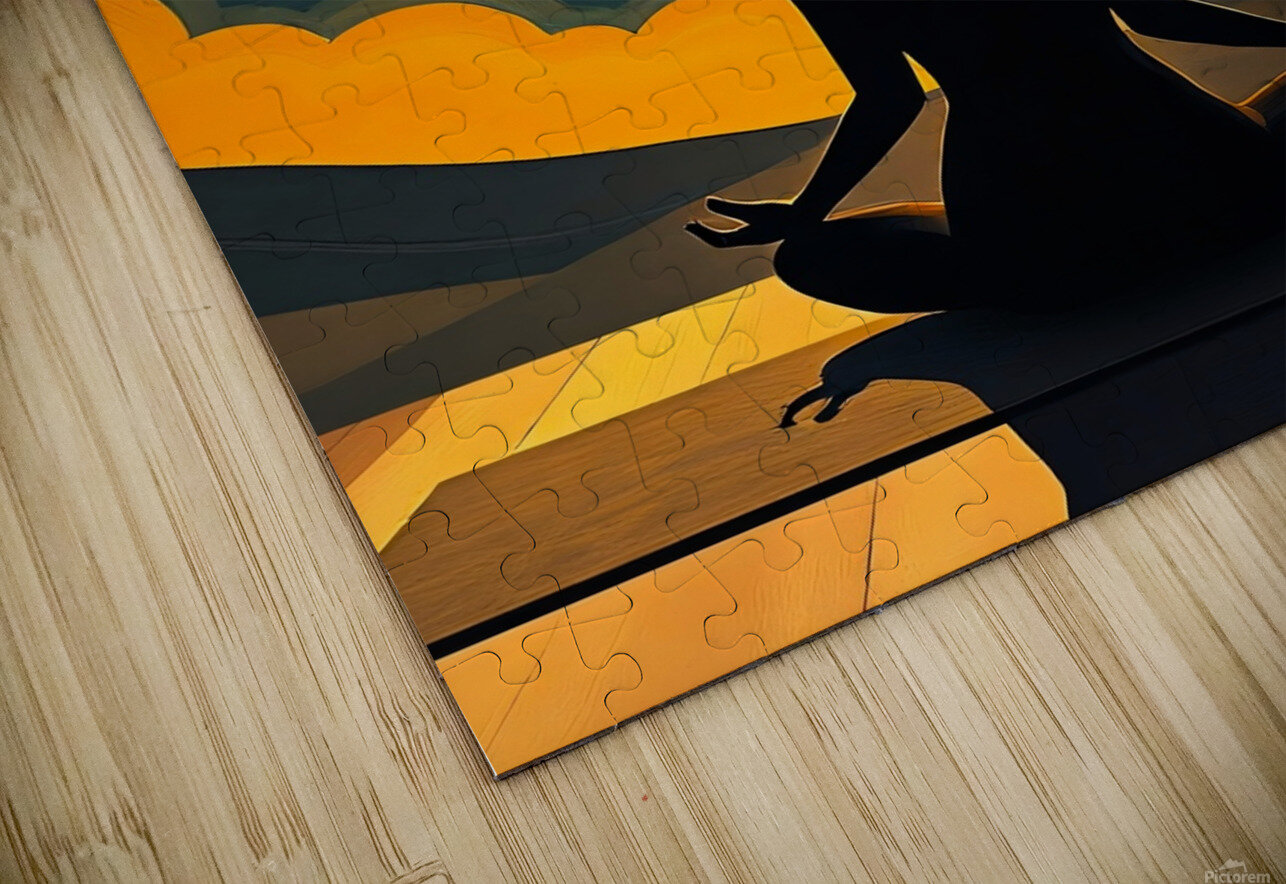 woman yoga meditation Samant4 Puzzle