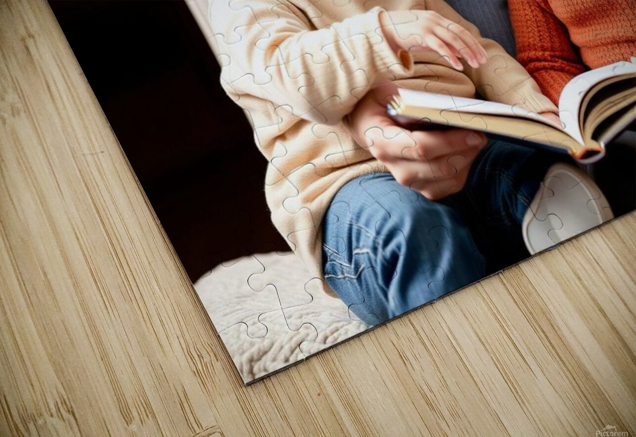 A Grandparent Reading a Story to a Child nor 2020 Puzzle