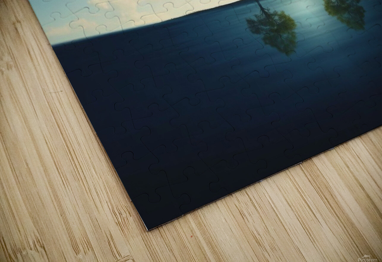 A Heart-Shaped Reflection in Water nor 2020 Puzzle