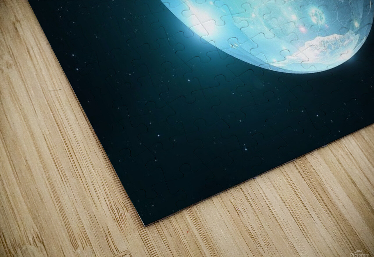  A Crystal Planet Floating in Deep Space nor 2020 Puzzle