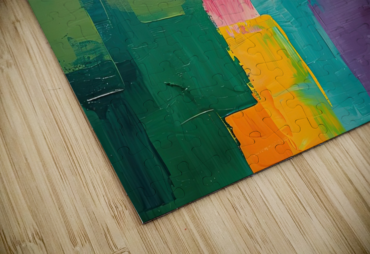 Chromatic Interplay 7HG92N 55 Abstract Rebellion Puzzle