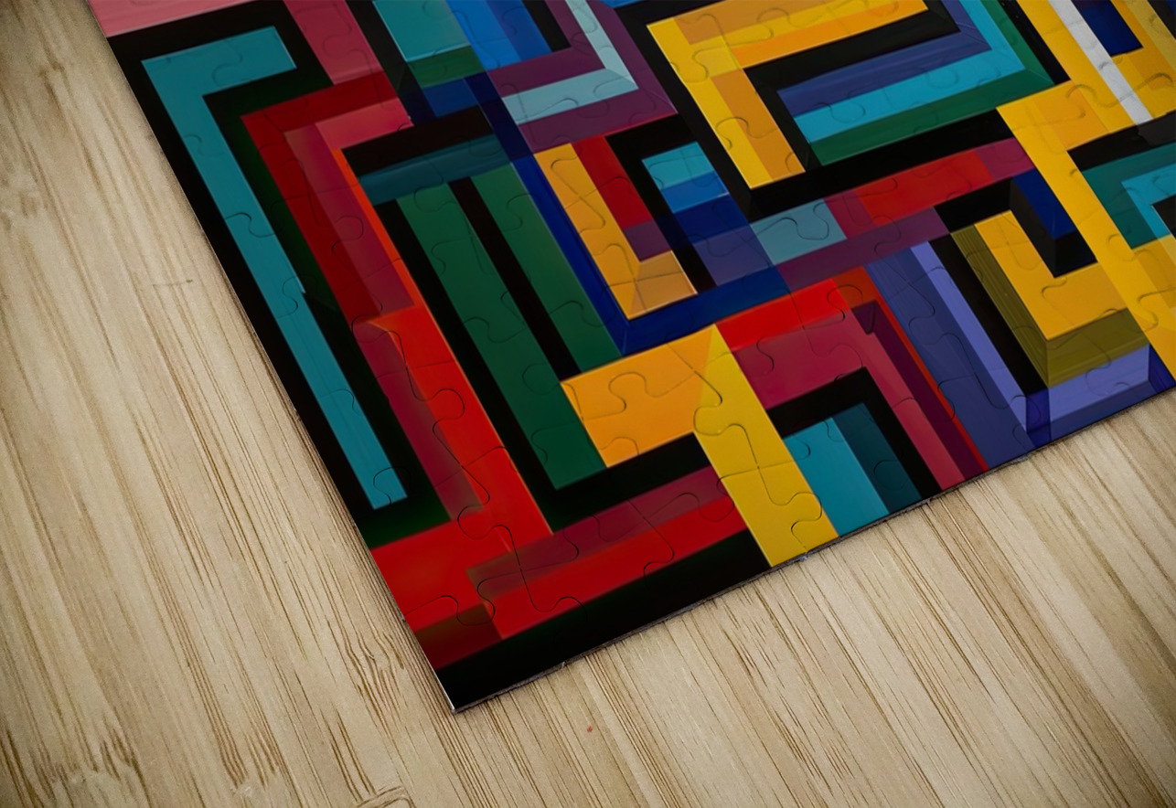 Chromatic Labyrinth H3N9B2 60 Abstract Rebellion Puzzle