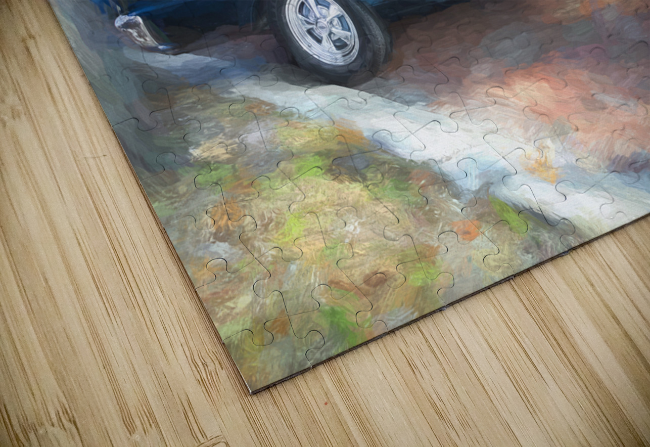 1962 Blue Chevy II Nova X100 1 Rich Franco Puzzle