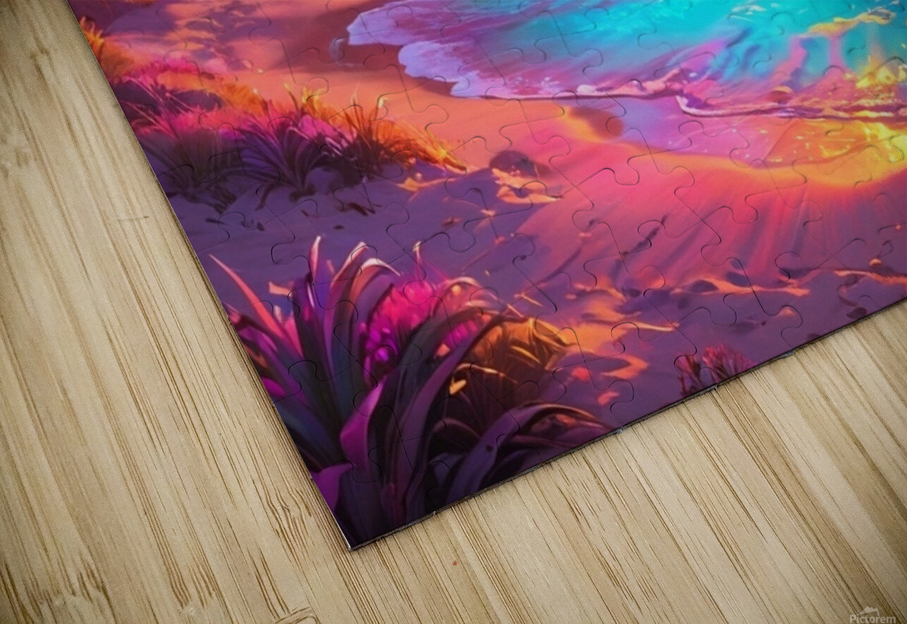 Tropical sunset magic NAOUAL HESSOUNI Puzzle