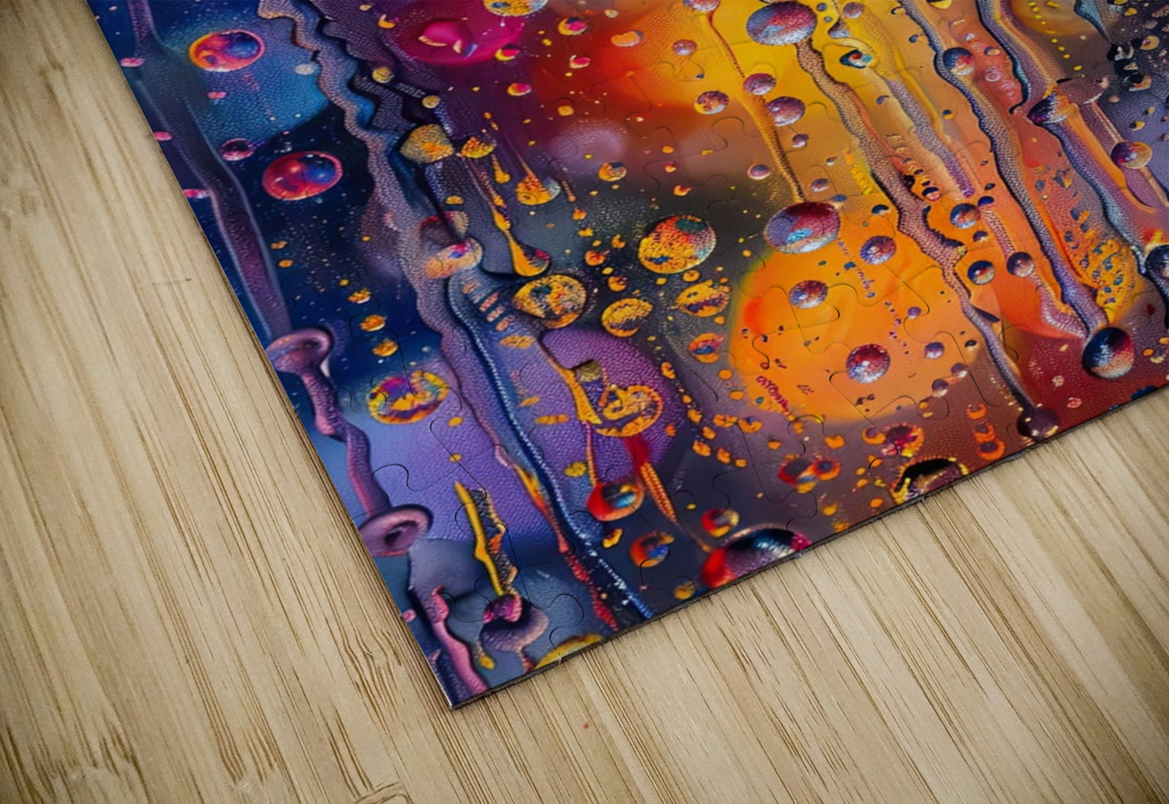 Chromatic Rain Cascade 92DH3P 55 Abstract Rebellion Puzzle