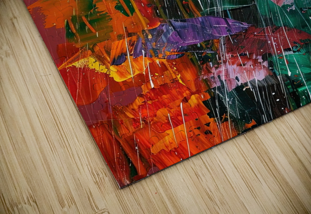 Chromatic Rain Symphony Y9K3N2 58 Abstract Rebellion Puzzle