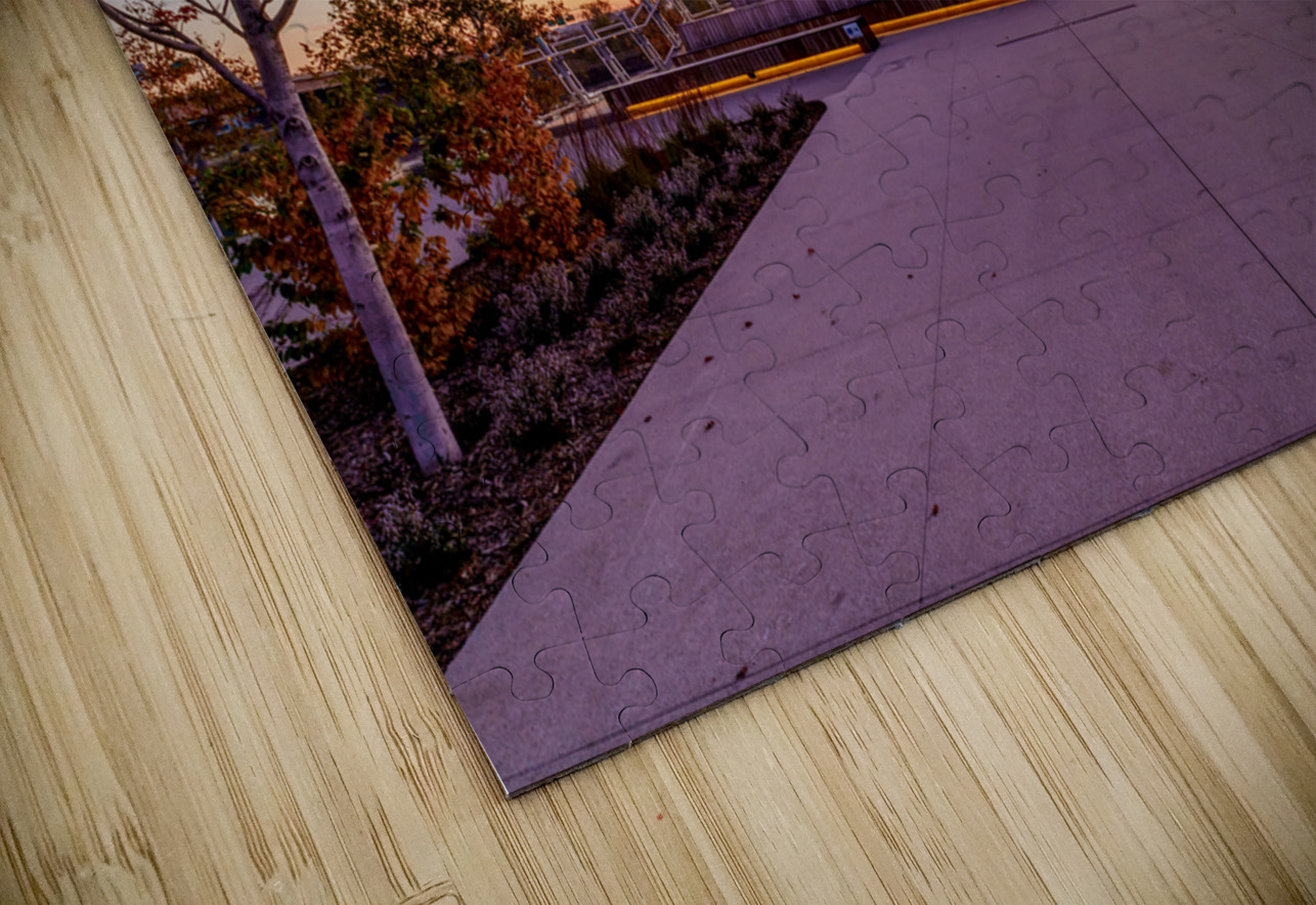 Pink Sunrise At Farnam Pier Jennifer White Puzzle