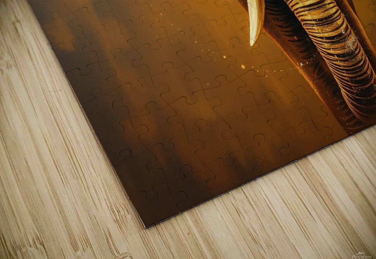 Classic oil painting style a luxurious sparkling nor 2020 Puzzle