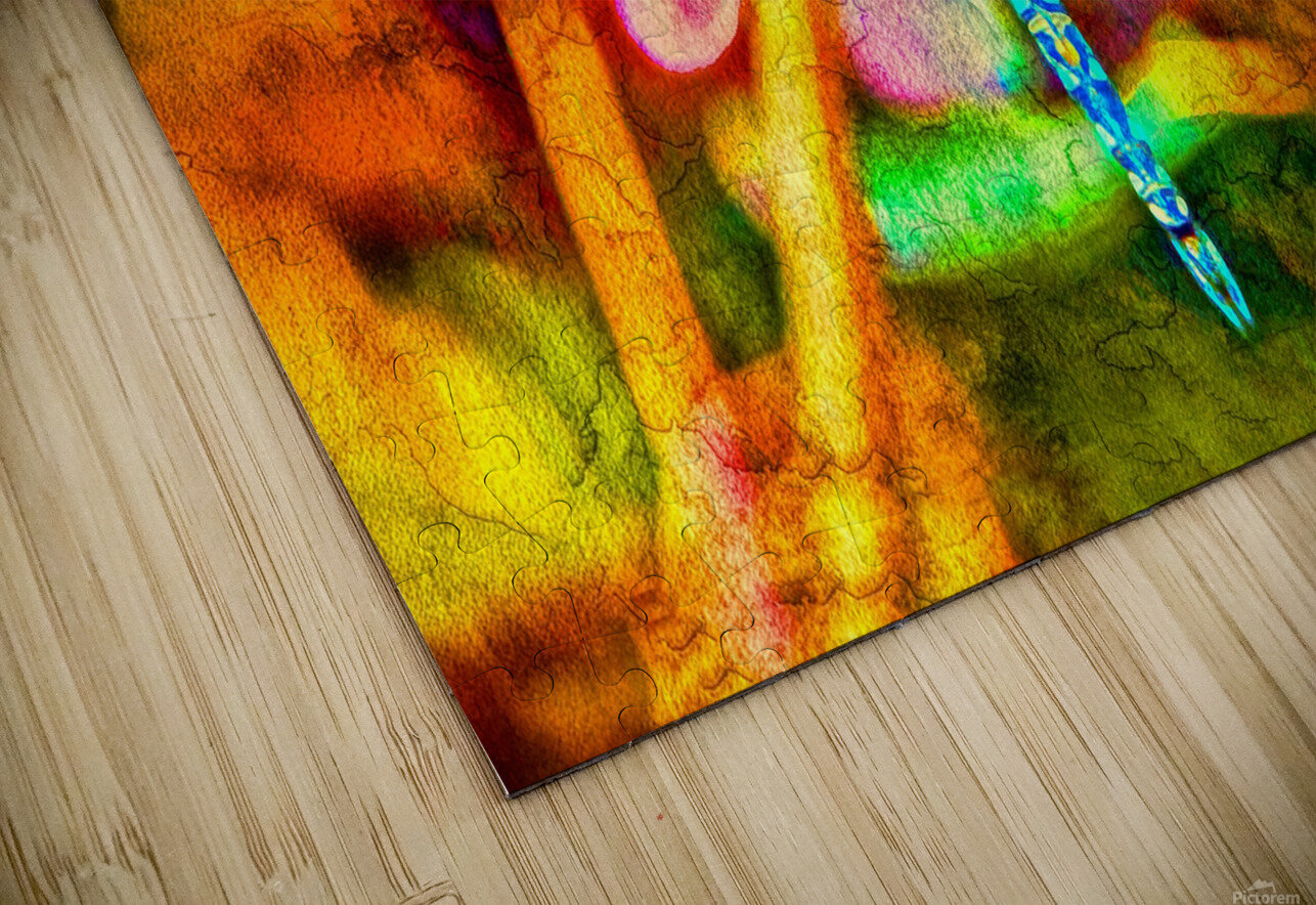 blue dragonfly floating ETSchrader Puzzle