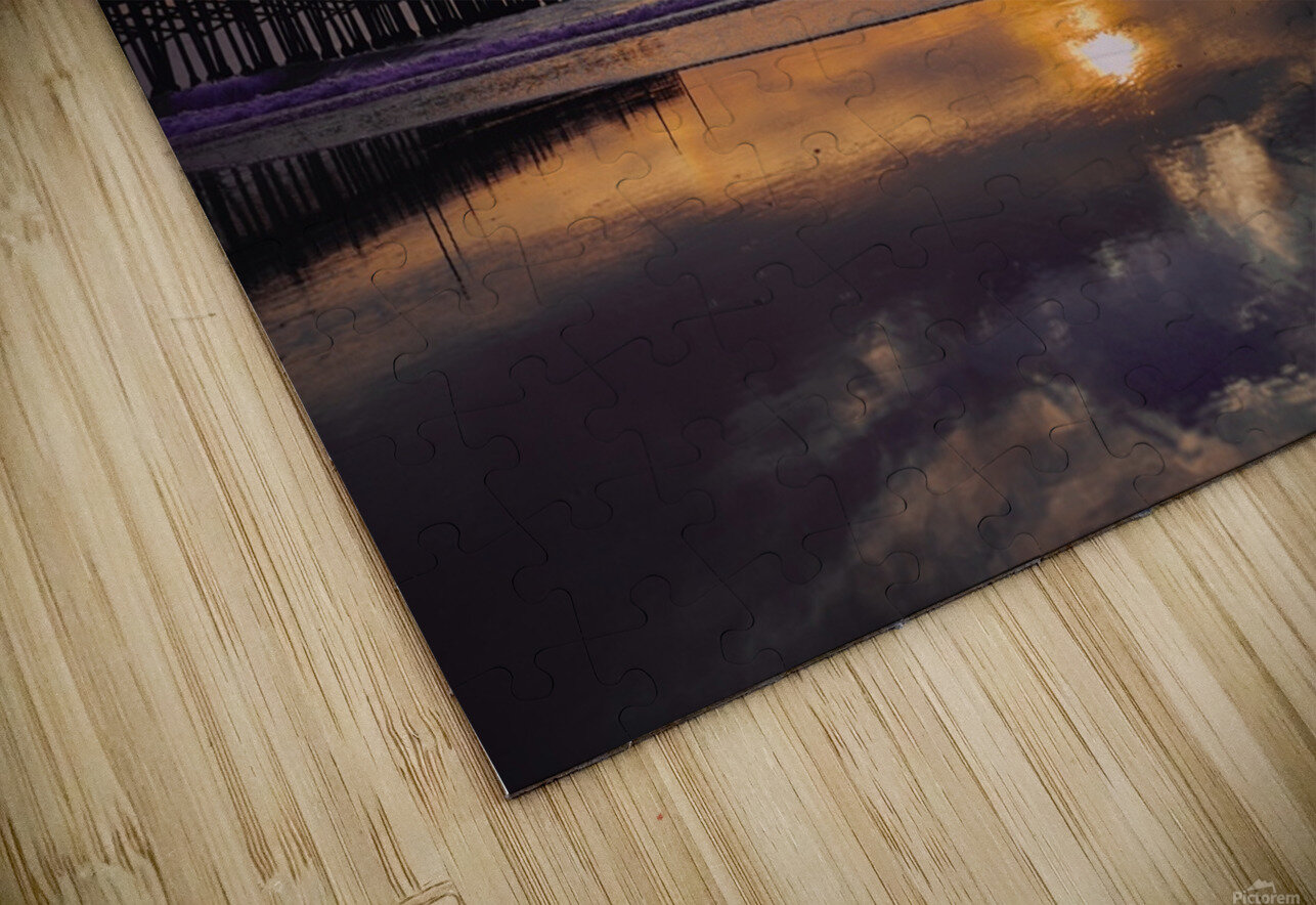 Huntington Pier Sunset Russ Scarce Puzzle