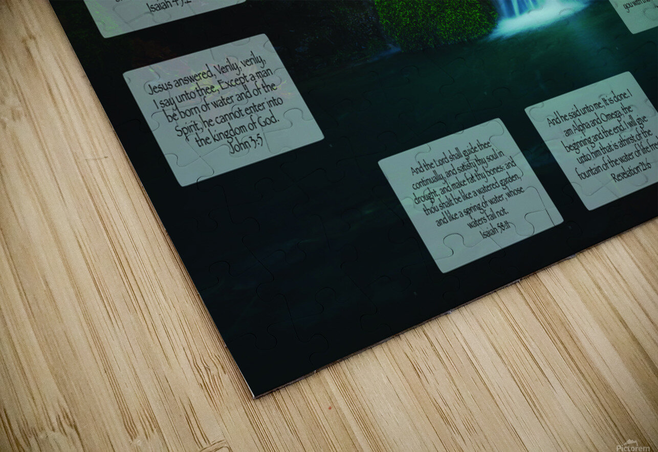 MNW16-WATERFALLS MY NEHEMIAH WALL Puzzle