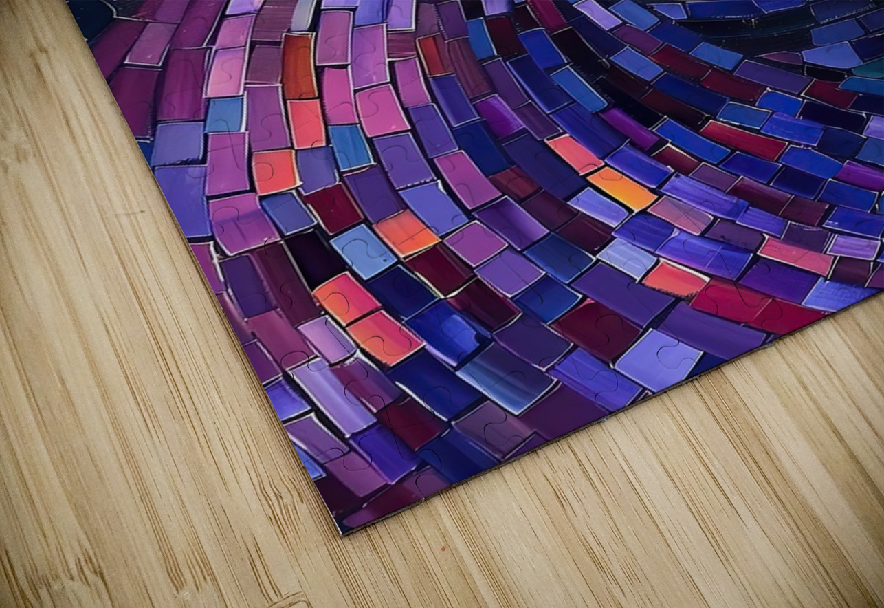 Cosmic Spiral Pathway 7892B 45 Abstract Rebellion Puzzle