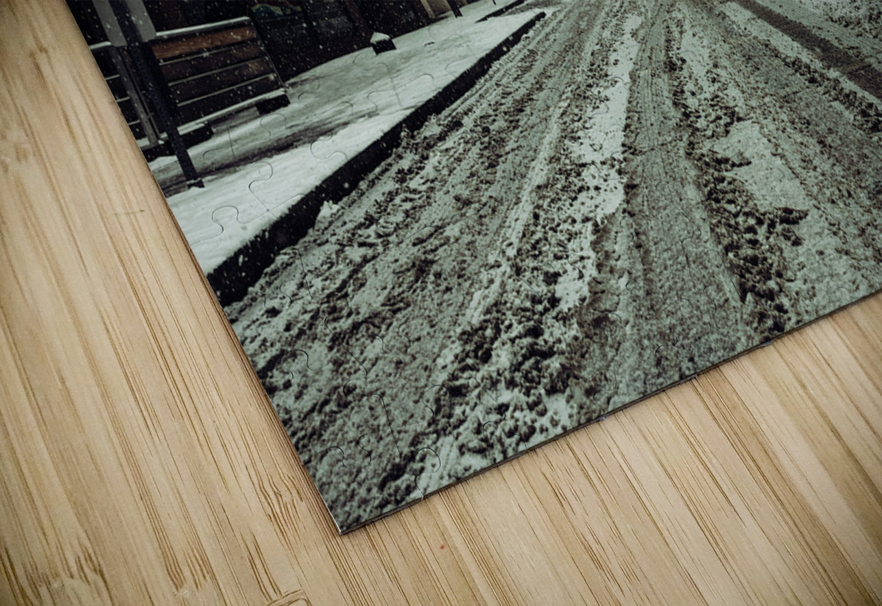 Icy Road Liezel S P Photography Puzzle