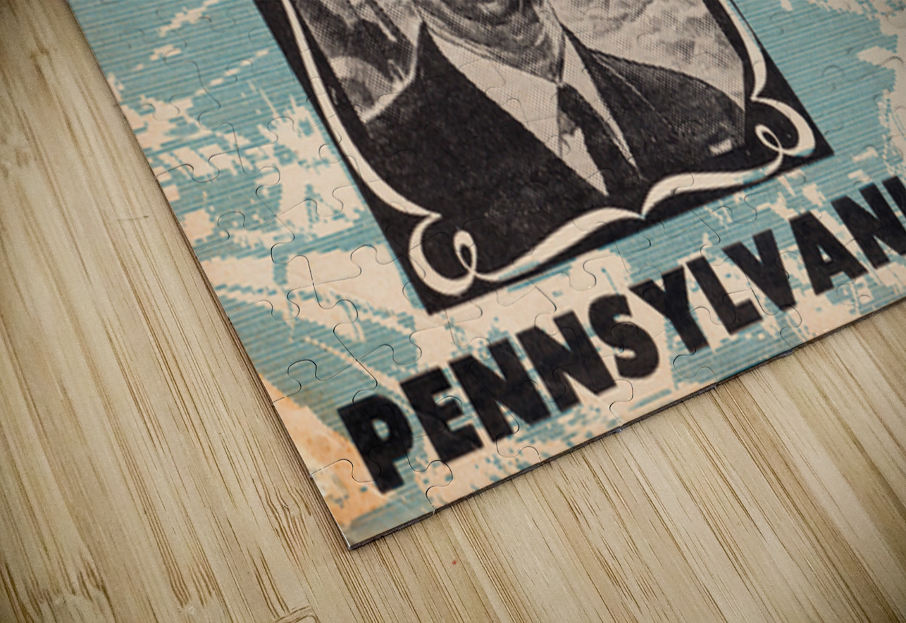 1944 Navy Midshipmen at Penn Quakers Row One Brand Puzzle