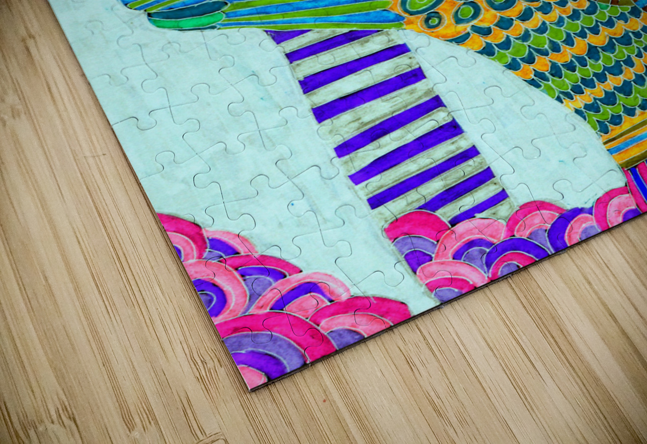 Abstract Egyptian Dog Too Catriona Roberts Nature Photography and Designs Puzzle