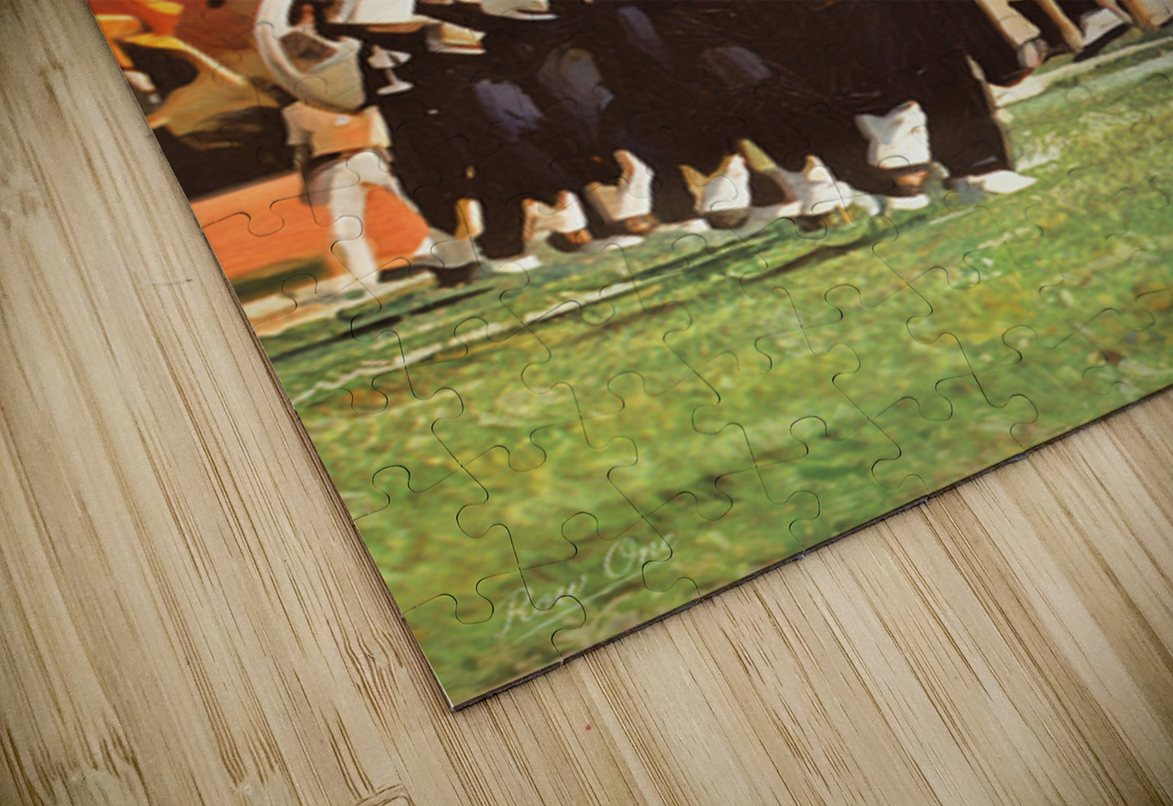 1972 Mighty Sound of Maryland Marching Band Art Row One Brand Puzzle